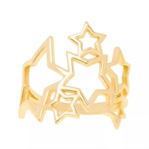 Star ring - gold - size 8